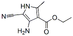 1H-pyrrole-3-carboxylicacid,4-amino-5-cyano-2-methyl-,ethylester(9ci)Structure,129305-85-7Structure 1H-pyrrole-3-carboxylicacid,4-amino-5-cyano-2-methyl-,ethylester(9ci) Structure,129305-85-7Structure
