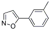 Isoxazole, 5-(3-methylphenyl)-(9ci)Structure,129747-41-7Structure Isoxazole, 5-(3-methylphenyl)-(9ci) Structure,129747-41-7Structure
