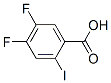 4,5-Difluoro-2-iodobenzoic acidStructure,130137-05-2Structure 4,5-Difluoro-2-iodobenzoic acid Structure,130137-05-2Structure