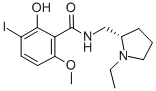 N-((1-ethylpyrrolidin-2-yl)methyl)-2-hydroxy-3-iodo-6-methoxybenzamideStructure,130383-75-4Structure N-((1-ethylpyrrolidin-2-yl)methyl)-2-hydroxy-3-iodo-6-methoxybenzamide Structure,130383-75-4Structure