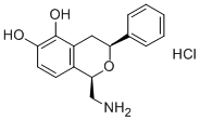 1-(Aminomethyl)-3,4-dihydro-3-phenyl-1h-2-benzopyran-5,6-diol hydrochlorideStructure,130465-39-3Structure 1-(Aminomethyl)-3,4-dihydro-3-phenyl-1h-2-benzopyran-5,6-diol hydrochloride Structure,130465-39-3Structure