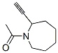 1H-azepine, 1-acetyl-2-ethynylhexahydro- (9ci)Structure,130609-75-5Structure 1H-azepine, 1-acetyl-2-ethynylhexahydro- (9ci) Structure,130609-75-5Structure