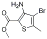 3-Amino-4-bromo-5-methyl-thiophene-2-carboxylic acid methyl esterStructure,1313712-49-0Structure 3-Amino-4-bromo-5-methyl-thiophene-2-carboxylic acid methyl ester Structure,1313712-49-0Structure