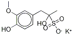 α,4-dihydroxy-3-methoxy-α-methyl-benzeneethanesulfonic acid potassium saltStructure,1316753-66-8Structure α,4-dihydroxy-3-methoxy-α-methyl-benzeneethanesulfonic acid potassium salt Structure,1316753-66-8Structure