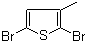 2,5-Dibromo-3-methylthiopheneStructure,13191-36-1Structure 2,5-Dibromo-3-methylthiophene Structure,13191-36-1Structure