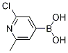 2-Chloro-6-methylpyridine-4-boronic acidStructure,1320397-15-6Structure 2-Chloro-6-methylpyridine-4-boronic acid Structure,1320397-15-6Structure