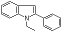 1-乙基-2-苯基吲哚結(jié)構(gòu)式_13228-39-2結(jié)構(gòu)式