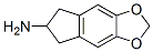 5,6-亞甲二氧基-2-氨基茚滿(mǎn)結(jié)構(gòu)式_132741-81-2結(jié)構(gòu)式