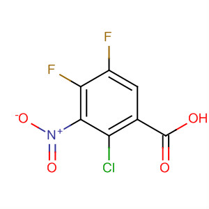 2-Chloro-4,5-difluoro-3-nitrobenzoic acidStructure,132992-44-0Structure 2-Chloro-4,5-difluoro-3-nitrobenzoic acid Structure,132992-44-0Structure