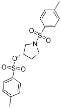 (S)-1-tosylpyrrolidin-3-yl 4-methylbenzenesulfonateStructure,133034-01-2Structure (S)-1-tosylpyrrolidin-3-yl 4-methylbenzenesulfonate Structure,133034-01-2Structure