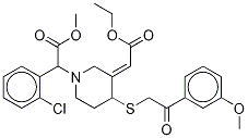 Trans-clopidogrel-mp ethyl ester derivativeStructure,1331383-19-7Structure Trans-clopidogrel-mp ethyl ester derivative Structure,1331383-19-7Structure
