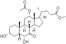 12-(Acetyloxy)-3,6-dihydroxy-7-oxocholan-24-oic acid methyl esterStructure,133181-56-3Structure 12-(Acetyloxy)-3,6-dihydroxy-7-oxocholan-24-oic acid methyl ester Structure,133181-56-3Structure