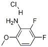 2,3-Difluoro-6-methoxy-phenylamine hydrochlorideStructure,1332581-65-3Structure 2,3-Difluoro-6-methoxy-phenylamine hydrochloride Structure,1332581-65-3Structure