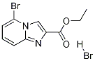 5-Bromo-imidazo[1,2-a]pyridine-2-carboxylic acid ethyl ester hydrobromide Structure,1332589-39-5Structure