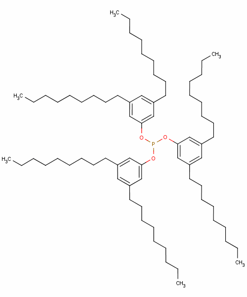 Phenol, dinonyl-, phosphite (3:1)Structure,1333-21-7Structure Phenol, dinonyl-, phosphite (3:1) Structure,1333-21-7Structure