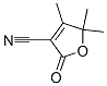 4,5,5-Trimethyl-2-oxo-2,5-dihydro-3-furancarbonitrileStructure,13332-71-3Structure 4,5,5-Trimethyl-2-oxo-2,5-dihydro-3-furancarbonitrile Structure,13332-71-3Structure
