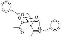 Benzyl 2-acetamido-4,6-o-benzylidene-2-deoxy-α-d-glucopyranoside 3-acetateStructure,13343-64-1Structure Benzyl 2-acetamido-4,6-o-benzylidene-2-deoxy-α-d-glucopyranoside 3-acetate Structure,13343-64-1Structure