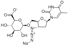 3-Azido-3-deoxythymidineStructure,133525-01-6Structure 3-Azido-3-deoxythymidine Structure,133525-01-6Structure