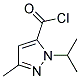 1H-pyrazole-5-carbonyl chloride, 3-methyl-1-(1-methylethyl)-(9ci)Structure,133639-29-9Structure 1H-pyrazole-5-carbonyl chloride, 3-methyl-1-(1-methylethyl)-(9ci) Structure,133639-29-9Structure