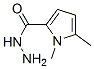 1H-pyrrole-2-carboxylicacid,1,5-dimethyl-,hydrazide(9ci) Structure,133662-25-6Structure