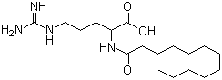 N-(1-oxododecyl)arginineStructure,133849-37-3Structure N-(1-oxododecyl)arginine Structure,133849-37-3Structure