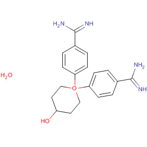 1,5-Bis(4-amidinophenoxy)-3-pentanolStructure,133991-33-0Structure 1,5-Bis(4-amidinophenoxy)-3-pentanol Structure,133991-33-0Structure