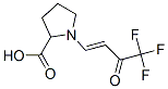 1-(4,4,4-Trifluoro-3-oxo-but-1-enyl)-pyrrolidine-2-carboxylic acidStructure,133992-80-0Structure 1-(4,4,4-Trifluoro-3-oxo-but-1-enyl)-pyrrolidine-2-carboxylic acid Structure,133992-80-0Structure