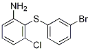 2-(3-Bromo-phenylsulfanyl)-3-chloro-phenylamineStructure,1340042-93-4Structure 2-(3-Bromo-phenylsulfanyl)-3-chloro-phenylamine Structure,1340042-93-4Structure