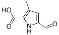 5-甲?；?3-甲基-1H-吡咯-2-羧酸結(jié)構(gòu)式_134209-74-8結(jié)構(gòu)式