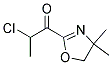 1-Propanone, 2-chloro-1-(4,5-dihydro-4,4-dimethyl-2-oxazolyl)-(9ci)Structure,134254-65-2Structure 1-Propanone, 2-chloro-1-(4,5-dihydro-4,4-dimethyl-2-oxazolyl)-(9ci) Structure,134254-65-2Structure