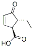 2-Cyclopentene-1-carboxylicacid,5-ethyl-4-oxo-,trans-(9ci)Structure,134298-20-7Structure 2-Cyclopentene-1-carboxylicacid,5-ethyl-4-oxo-,trans-(9ci) Structure,134298-20-7Structure