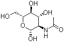 N-乙酰-氨基葡萄糖結構式_134451-94-8結構式