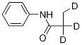 N-苯基丙酰胺-d3結(jié)構(gòu)式_1346598-63-7結(jié)構(gòu)式