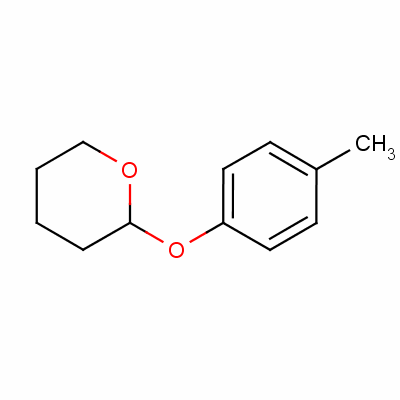 2H-pyran, tetrahydro-2-(4-methylphenoxy)-Structure,13481-09-9Structure 2H-pyran, tetrahydro-2-(4-methylphenoxy)- Structure,13481-09-9Structure