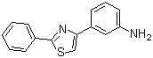 3-(2-Phenylthiazol-4-yl)phenylamineStructure,134812-32-1Structure 3-(2-Phenylthiazol-4-yl)phenylamine Structure,134812-32-1Structure