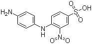 4-(4-Aminoanilino)-3-nitrobenzenesulphonic acidStructure,135-11-5Structure 4-(4-Aminoanilino)-3-nitrobenzenesulphonic acid Structure,135-11-5Structure