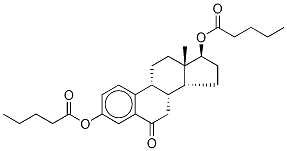 (17beta)-3,17-二[(1-氧代戊基)氧基]-雌甾-1,3,5(10)-三烯-6-酮結(jié)構(gòu)式_1350468-78-8結(jié)構(gòu)式