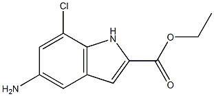 Ethyl 5-amino-7-chloro-1h-indole-2-carboxylateStructure,1352895-02-3Structure Ethyl 5-amino-7-chloro-1h-indole-2-carboxylate Structure,1352895-02-3Structure