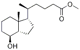 (deltaR,1R,3aR,4S,7aR)-Octahydro-4-hydroxy-delta,7a-dimethyl-1H-indene-1-pentanoic Acid Methyl EsterStructure,135359-40-9Structure (deltaR,1R,3aR,4S,7aR)-Octahydro-4-hydroxy-delta,7a-dimethyl-1H-indene-1-pentanoic Acid Methyl Ester Structure,135359-40-9Structure
