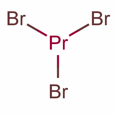 Praseodymium(iii) bromide Structure,13536-53-3Structure