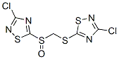 3-氯-5-[(3-氯-1,2,4-噻二唑-5-硫)甲基亞硫酰基]-1,2,4-噻二唑結(jié)構(gòu)式_135379-15-6結(jié)構(gòu)式