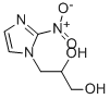 1,2-Propanediol, 3-(2-nitro-1h-imidazol-1-yl)-Structure,13551-92-3Structure 1,2-Propanediol, 3-(2-nitro-1h-imidazol-1-yl)- Structure,13551-92-3Structure
