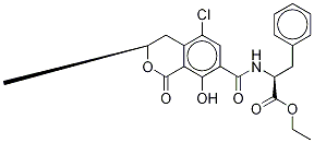 Ochratoxin C-d5Structure,1356840-94-2Structure Ochratoxin C-d5 Structure,1356840-94-2Structure
