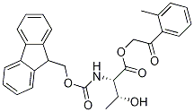 N-fmoc-l-threonine (2-tolyl-2-oxo-ethyl)esterStructure,1356841-91-2Structure N-fmoc-l-threonine (2-tolyl-2-oxo-ethyl)ester Structure,1356841-91-2Structure