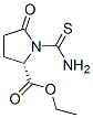 (8ci)-5-氧代-1-(硫代氨基甲酰)-脯氨酸乙酯結(jié)構(gòu)式_13591-07-6結(jié)構(gòu)式