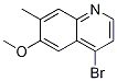 Quinoline,4-bromo-6-methoxy-7-methyl-Structure,1359703-75-5Structure Quinoline,4-bromo-6-methoxy-7-methyl- Structure,1359703-75-5Structure