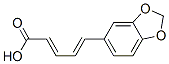 5-(3,4-Methylenedioxyphenyl)-2,4-pentadienoic acidStructure,136-72-1Structure 5-(3,4-Methylenedioxyphenyl)-2,4-pentadienoic acid Structure,136-72-1Structure