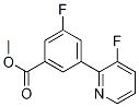 Methyl3-fluoro-5-(3-fluoropyridin-2-yl)benzoateStructure,1365273-04-6Structure Methyl3-fluoro-5-(3-fluoropyridin-2-yl)benzoate Structure,1365273-04-6Structure