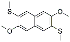 2,6-Dimethoxy-3,7-bis(methylthio)-naphthaleneStructure,136559-34-7Structure 2,6-Dimethoxy-3,7-bis(methylthio)-naphthalene Structure,136559-34-7Structure