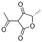 2,4(3H,5h)-furandione, 3-acetyl-5-methyl-, (5s)-(9ci)Structure,136599-11-6Structure 2,4(3H,5h)-furandione, 3-acetyl-5-methyl-, (5s)-(9ci) Structure,136599-11-6Structure